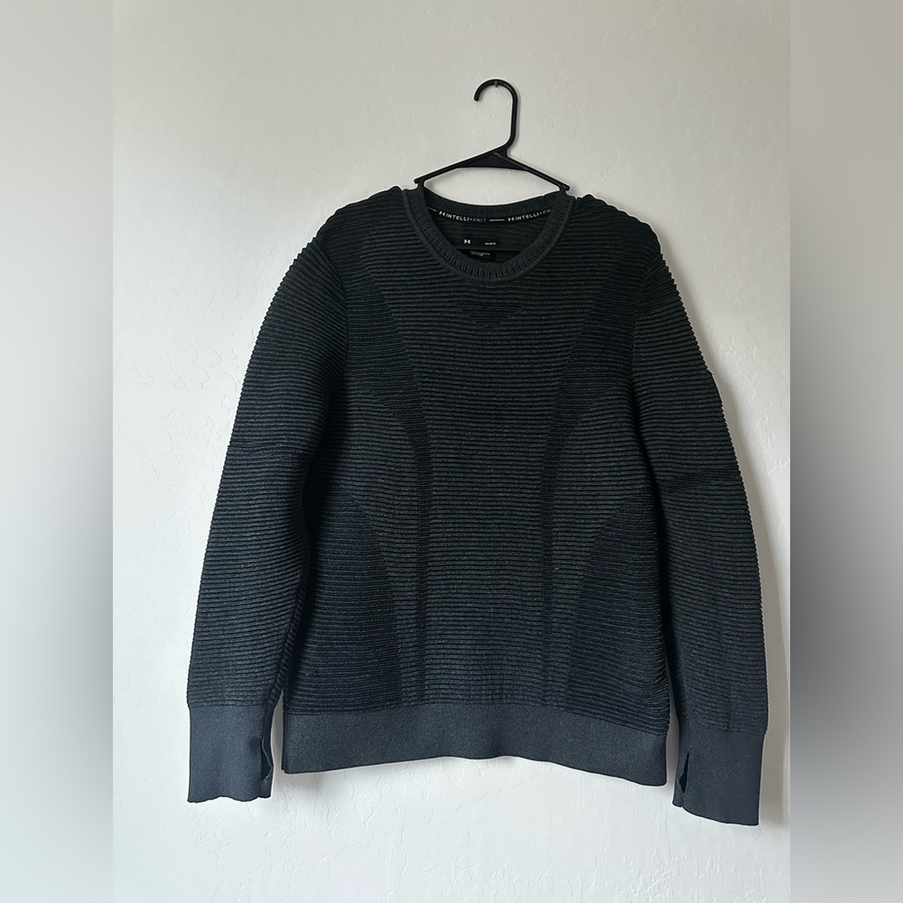 Under Armour Men's Dark Gray Crewneck Sweater